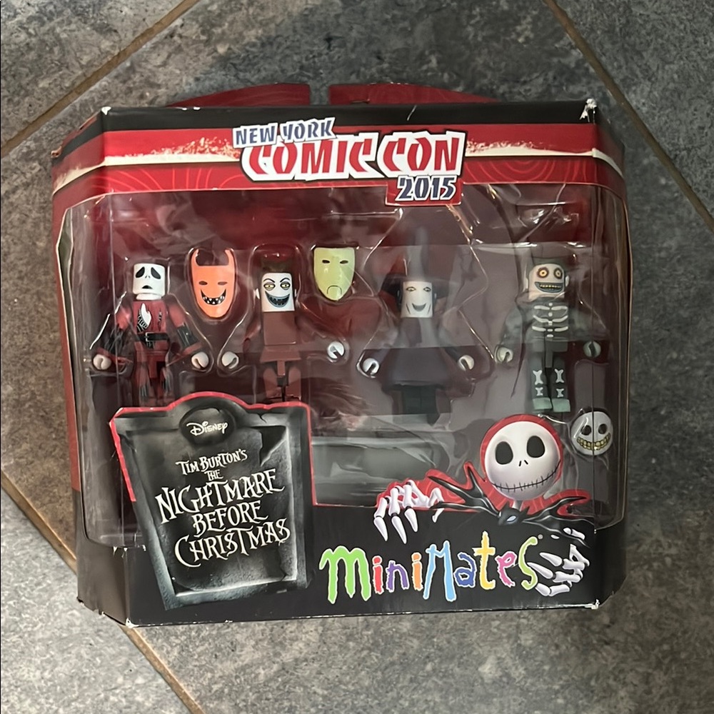 Disney The Nightmare Before Christmas Minimates New York Comic Con Exclusive